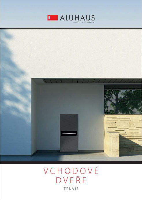 Aluhaus - vchodové dveře tervis